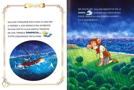 I viaggi di Gulliver. Con App per tablet e smartphone. Ediz. illustrata - Geronimo Stilton - 2