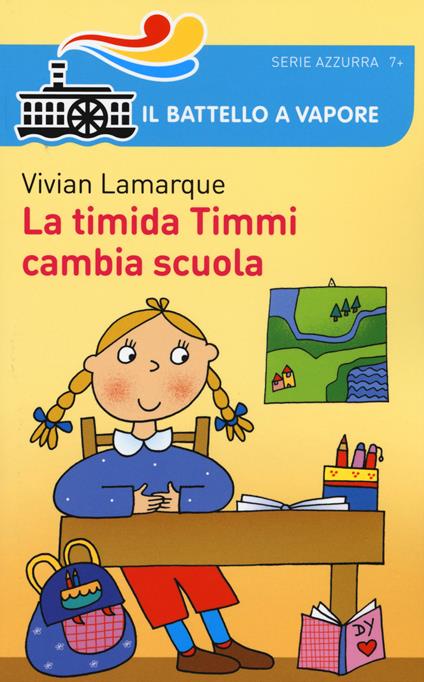 La timida Timmi cambia scuola - Vivian Lamarque - copertina