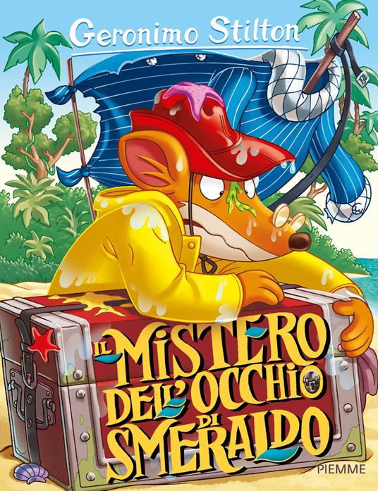 Il mistero dell'occhio di smeraldo - Geronimo Stilton - copertina