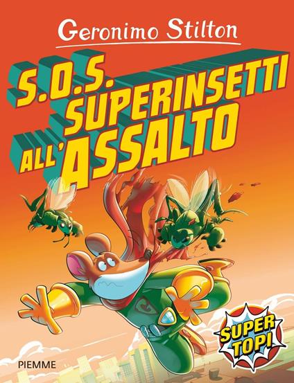 S.O.S. Superinsetti all'assalto! - Geronimo Stilton - copertina