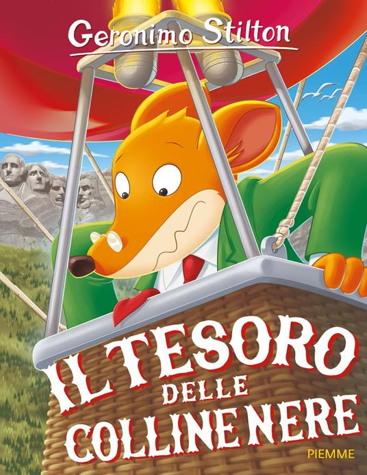 Il tesoro delle Colline Nere - Geronimo Stilton - copertina