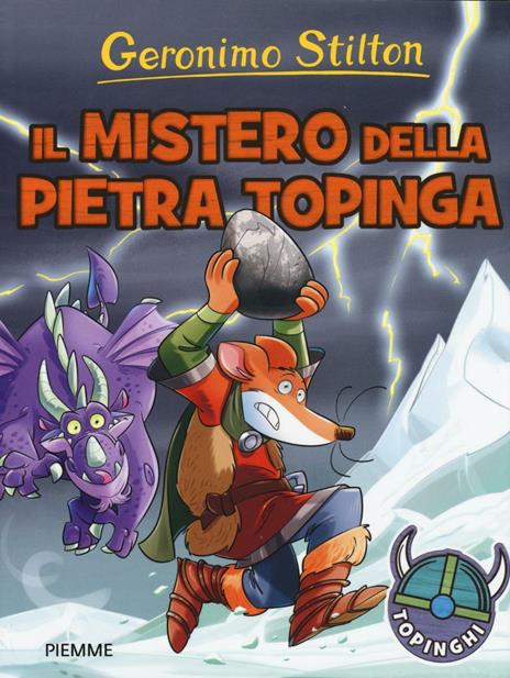 Il mistero della pietra topinga. Ediz. a colori - Geronimo Stilton - copertina