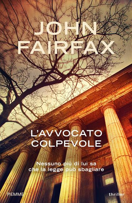 L'avvocato colpevole - John Fairfax - copertina