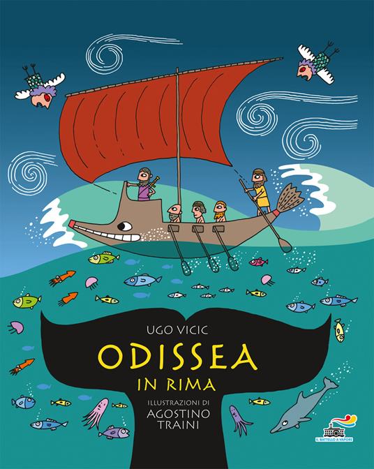 Odissea in rima. Ediz. a colori - Agostino Traini - copertina