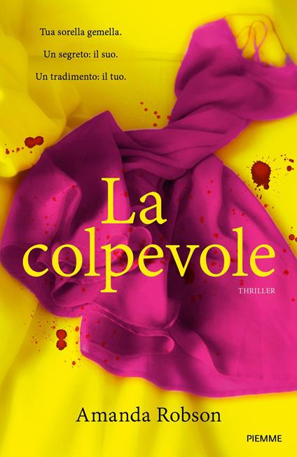 La colpevole - Amanda Robson - copertina