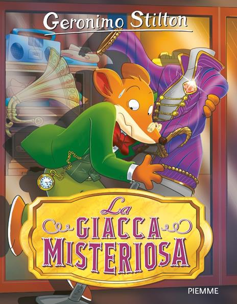 La giacca misteriosa - Geronimo Stilton - copertina