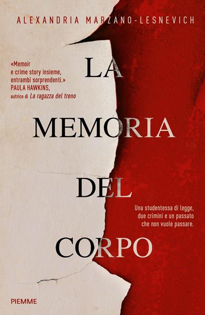 La memoria del corpo - Alexandria Marzano-Lesnevich - copertina