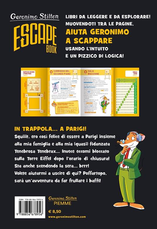 In trappola... a Parigi! Escape book - Geronimo Stilton - 2