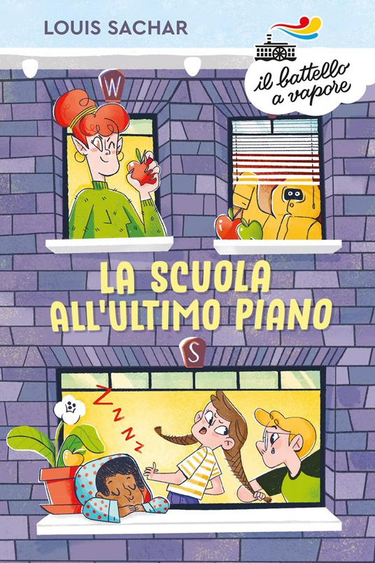 La scuola all'ultimo piano - Louis Sachar - copertina