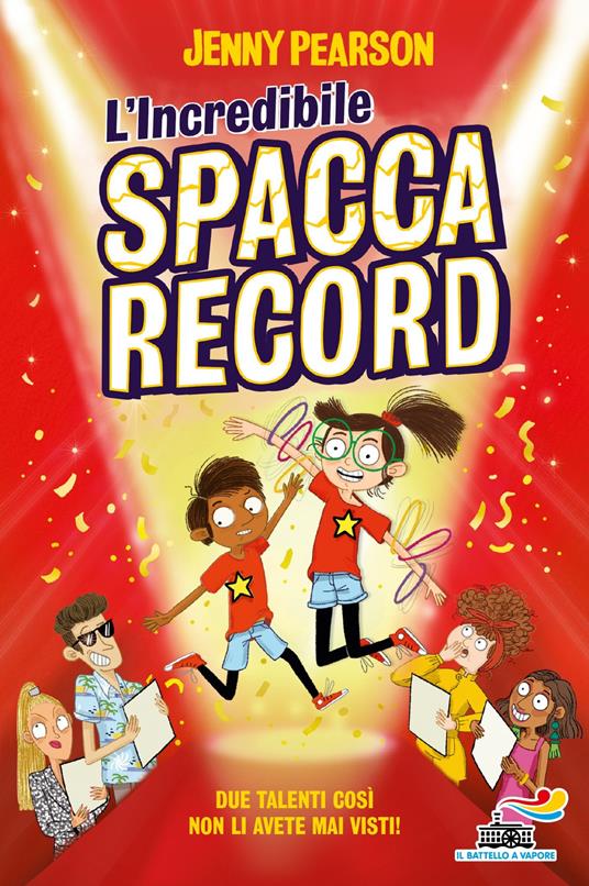 L' incredibile spaccarecord - Jenny Pearson - copertina