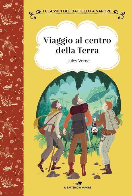 Viaggio al centro della terra. Ediz. ad alta leggibilità - Jules Verne - copertina