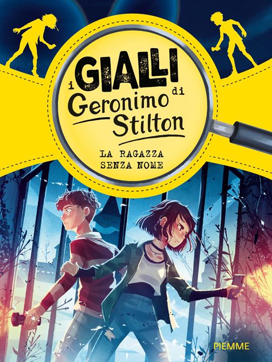 I gialli di Geronimo Stilton. La ragazza senza nome - Geronimo Stilton - copertina