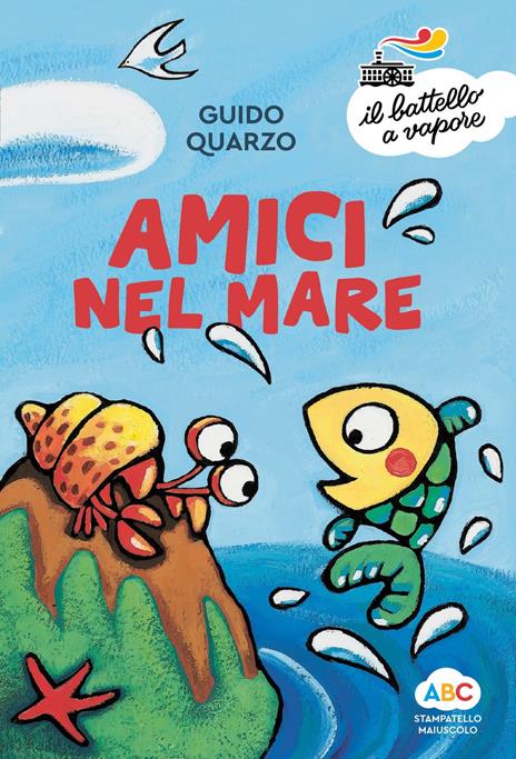 Amici nel mare. Ediz. a colori - Guido Quarzo - copertina