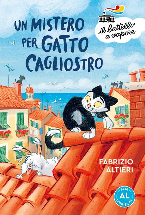 Un mistero per gatto Cagliostro. Ediz. ad alta leggibilità - Fabrizio Altieri - copertina