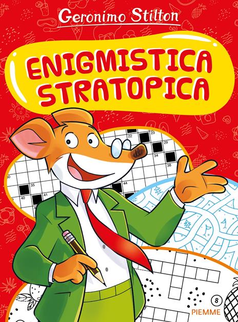 Enigmistica stratopica - Geronimo Stilton - copertina