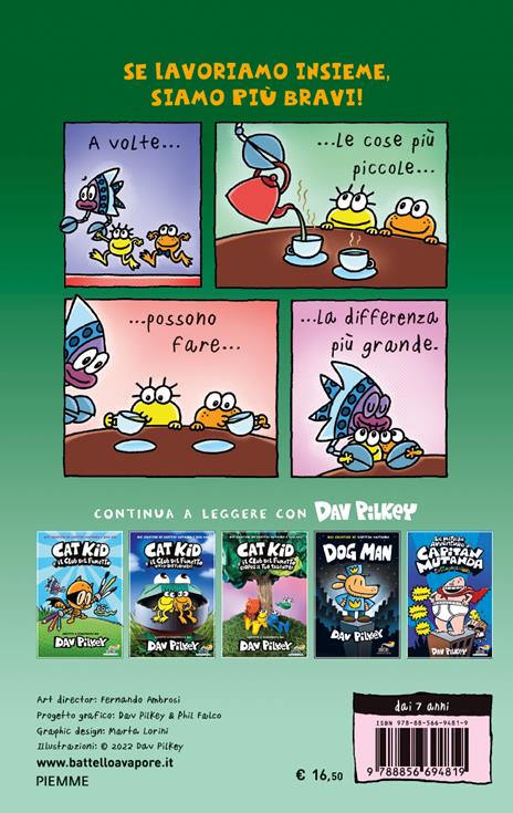 Tutti insieme appassionatamente. Cat Kid e il club del fumetto - Dav Pilkey - 2