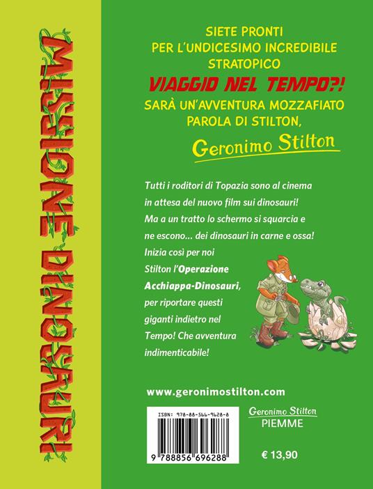 Missione dinosauri. Viaggio nel tempo 11 - Geronimo Stilton - 2