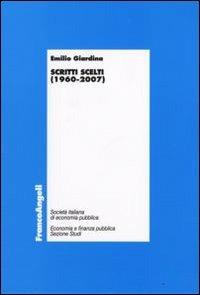 Scritti scelti (1960-2007) - Emilio Giardina - copertina