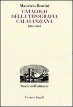 Catalogo della tipografia Calasanziana (1816-1861)