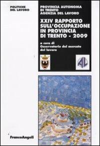 Ventiquattresimo rapporto sull'occupazione in provincia di Trento - copertina