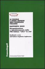 Le piccole e medie imprese nell'economia italiana. Rapporto 2009. Riorganizzazione e riposizionamento delle PMI italiane «oltre» la crisi