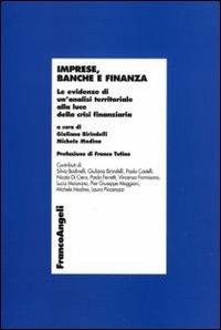 Imprese, banche e finanza. Le evidenze di un'analisi territoriale alla luce della crisi finanziaria - copertina