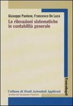 Le rilevazioni sistematiche in contabilità generale