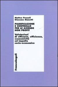 Pianificazione e controllo per le aziende non profit. Valutazioni di efficacia, efficienza, economicità ed impatto socio-economico - Matteo Pozzoli,Giacomo Manetti - copertina