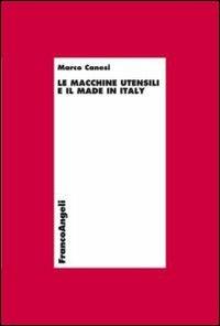 Le macchine utensili e il made in Italy - Marco Canesi - copertina