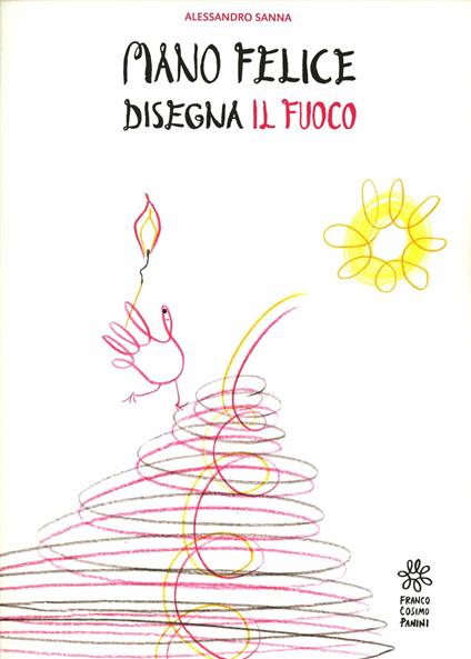 Mano felice disegna il fuoco - Alessandro Sanna - copertina