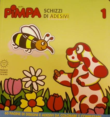 Pimpa schizzi di adesivi. Con adesivi. Ediz. illustrata - Altan - copertina