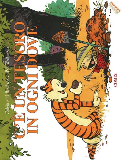 C'è un tesoro in ogni dove. Calvin & Hobbes. Ediz. a colori - Bill Watterson - copertina