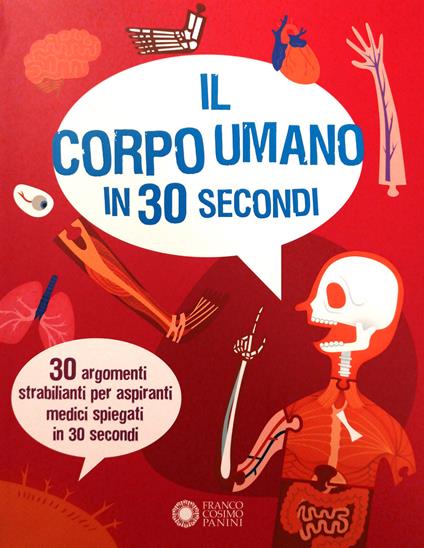 Il corpo umano in 30 secondi - Anna Claybourne - copertina