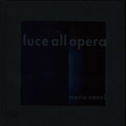 Mario Nanni. Luce all'opera - copertina