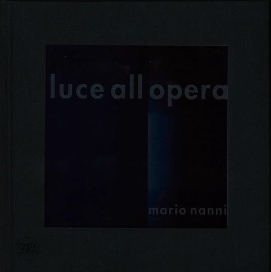 Mario Nanni. Luce all'opera - copertina