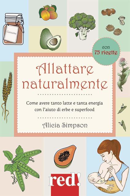 Allattare naturalmente - Alicia Simpson - copertina