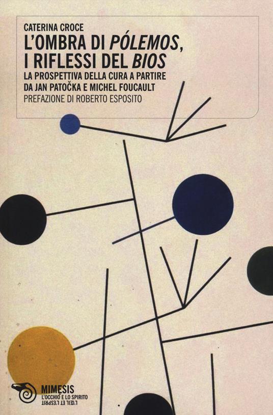 L' ombra di pólemos, i riflessi del bios. La prospettiva della cura a partire da Jan Patocka e Michel Foucault - Caterina Croce - copertina