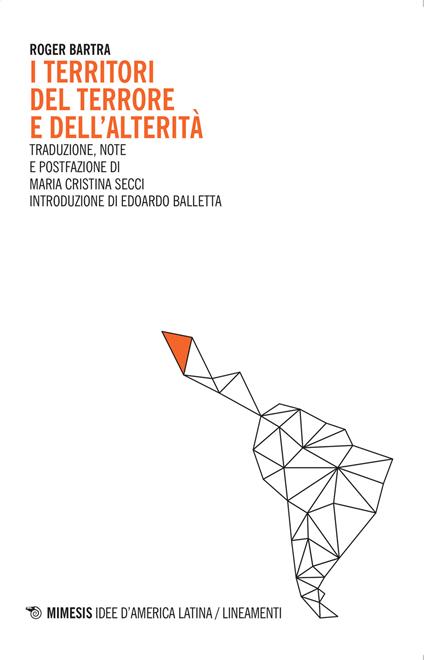 I territori del terrore e dell'alterità - Roger Bartra - copertina