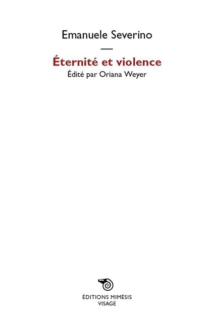 Éternité et violence