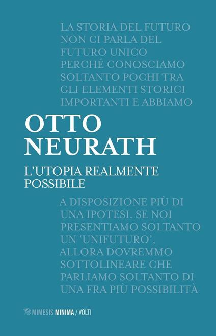 L' utopia realmente possibile - Otto Neurath - copertina