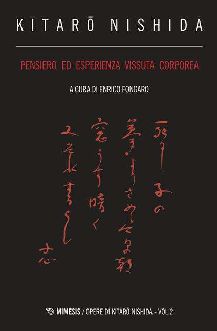 Pensiero ed esperienza vissuta corporea - Kitaro Nishida - copertina