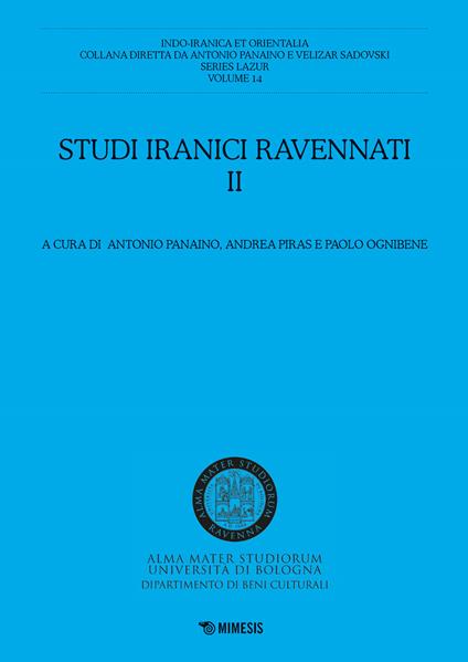 Studi iranici ravennati. Vol. 2 - copertina