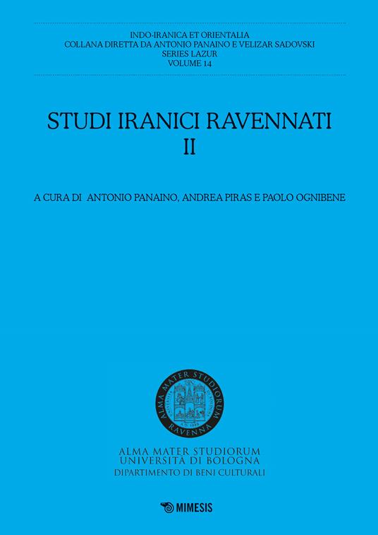 Studi iranici ravennati. Vol. 2 - copertina