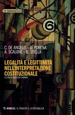 Legalità e legittimità nell'interpretazione costituzionale