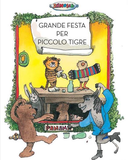 Grande festa per piccolo tigre - Janosch - copertina