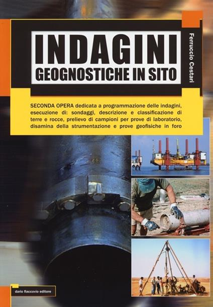 Indagini geognostiche in sito - Ferruccio Cestari - copertina