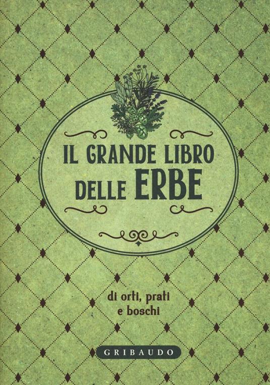 Il grande libro delle erbe di orti, prati e boschi - copertina