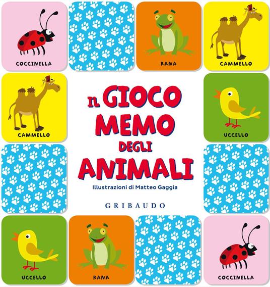 Il gioco memo degli animali - copertina