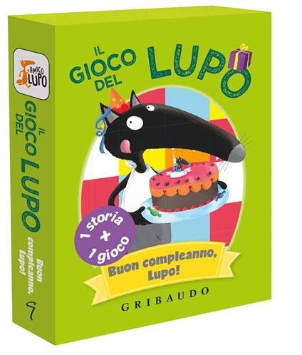 Buon compleanno, Lupo! Il gioco del lupo. Ediz. a colori. Con Carte - Orianne Lallemand - copertina