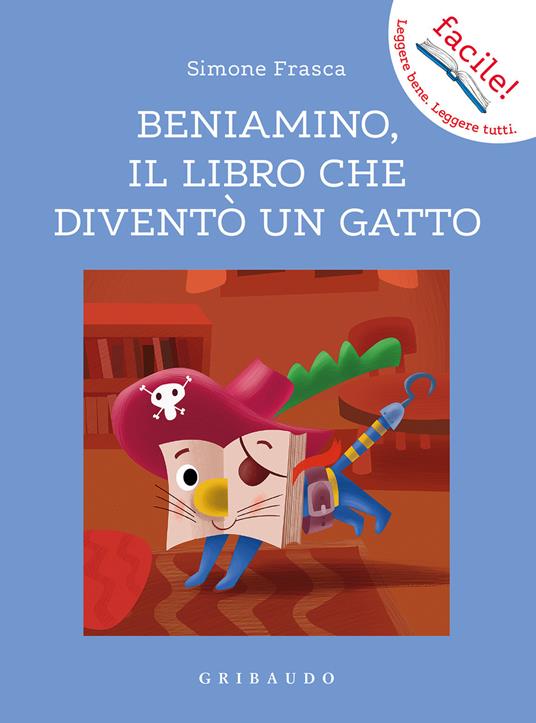 Beniamino, il libro che diventò un gatto - Simone Frasca - copertina